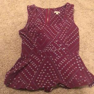 Lyly Purple Tank Top